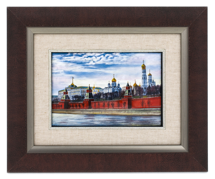 Gift panel "Kremlin embankment" (finift)