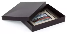 Панно подарочное "Кремлевская набережная" финифть