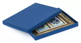 Панно-диптих "Цветы. Ирисы" финифть