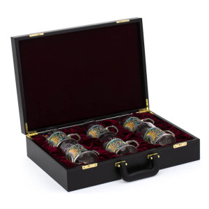 A set of "Firebird" cup holders for 6 people (finish)