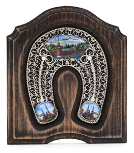 Souvenir "Horseshoe. Red Square" (finift)