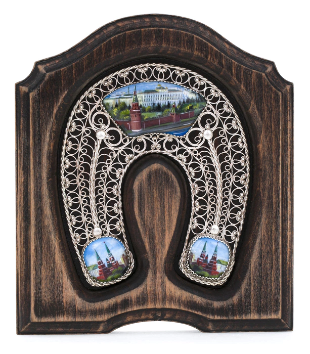 Souvenir "Horseshoe. Red Square" (finift)