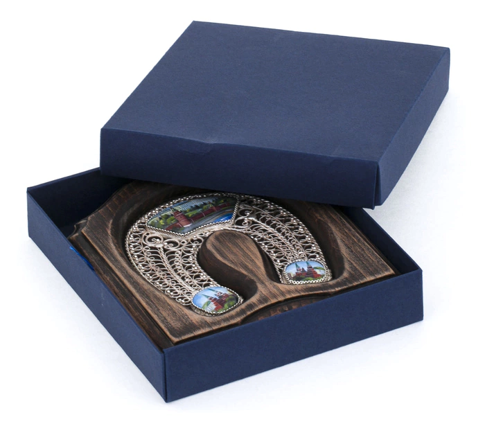Souvenir "Horseshoe. Red Square" (finift)
