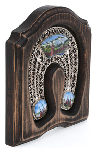 Souvenir "Horseshoe. Red Square" (finift)