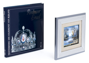 Gift set with a book and a panel "Thaw" (finish)
