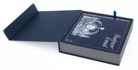 Подарочный набор с книгой и панно "Оттепель" финифть