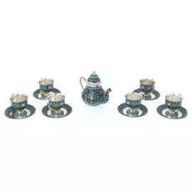 Tea set "Magnolia" for 6 persons (finish)