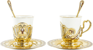 Duet tea set is large (enamel)