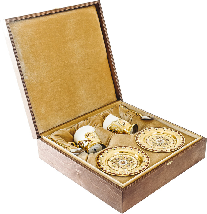 Duet tea set is large (enamel)