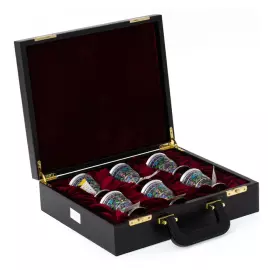 A set of glasses "Firebird" for 6 people (finish)