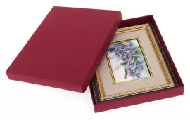 Панно "Полевой букет" финифть