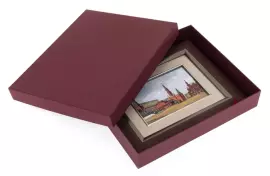 Панно "Кремль" финифть