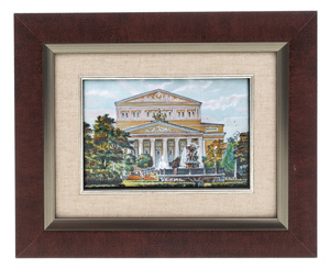 Panel "Bolshoi Theater" (finift)