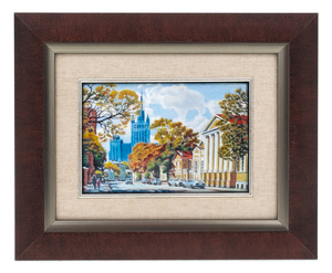 Panel "Streets of Moscow" (finish)