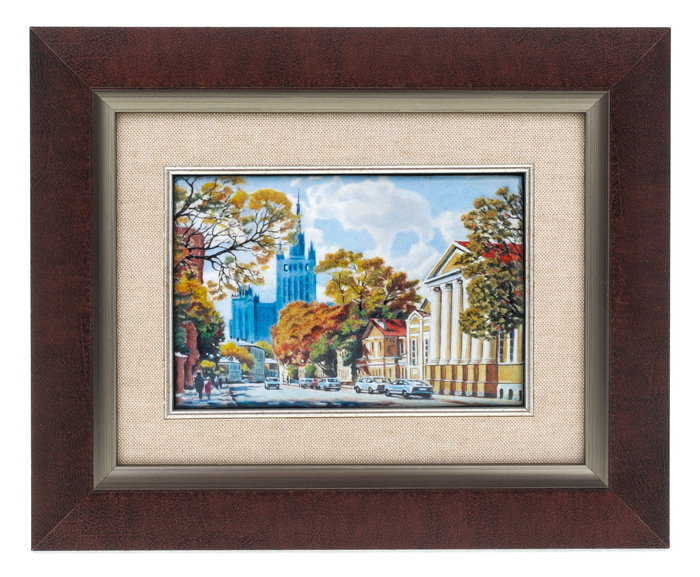 Panel "Streets of Moscow" (finish)