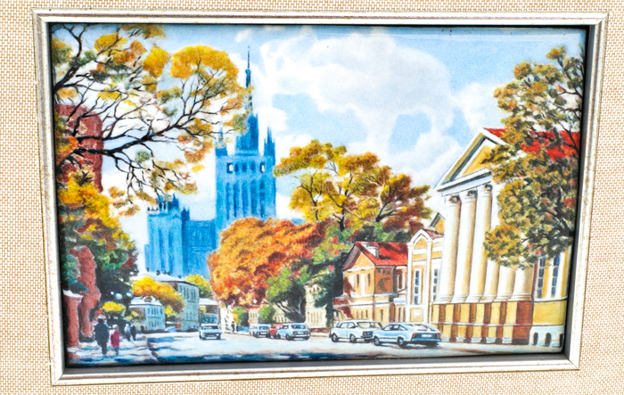 Panel "Streets of Moscow" (finish)