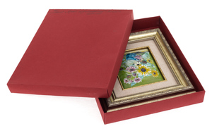 Panel "Bouquet of sunflowers" (finish)