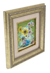 Panel "Bouquet of sunflowers" (finish)