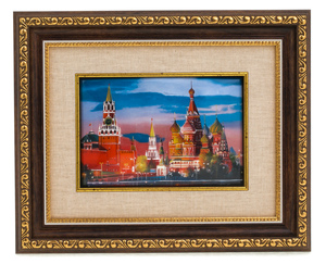 Panel "Sunset over Red Square" (finish)