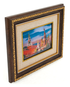 Panel "Sunset over Red Square" (finish)