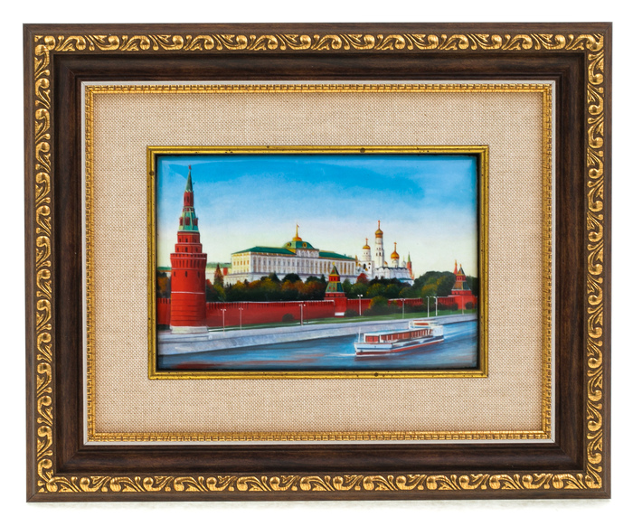 Panel "View of the Kremlin" (finish)