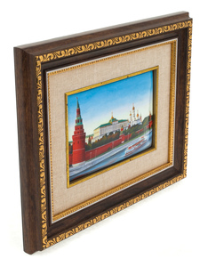Panel "View of the Kremlin" (finish)