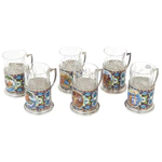 Set of cup holders "Fairy Tale" for 6 persons (finish)