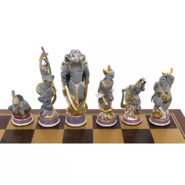 Шахматы фарфоровые "Амазонки"