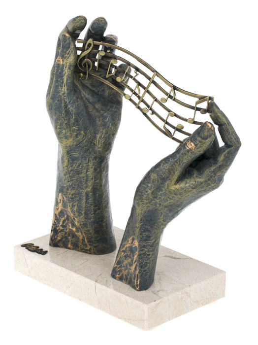 Sculpture "Allegory of Music" (Music allegory)