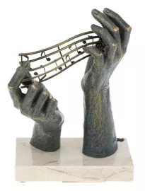 Sculpture "Allegory of Music" (Music allegory)
