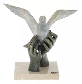 Sculpture "Allegory of the world" (Peace allegory)