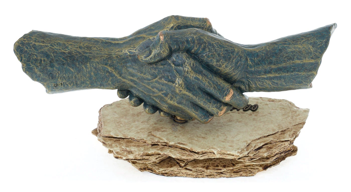 Sculpture "Collaboration" (Commitment)