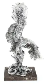 Скульптура "Орел" посеребрение (Eagle, silvering) Скульптура "Орел" посеребрение (Eagle, silvering)
