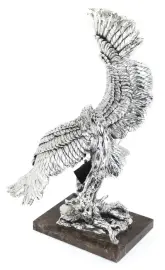 Скульптура "Орел" посеребрение (Eagle, silvering) Скульптура "Орел" посеребрение (Eagle, silvering)