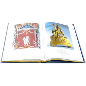 The leather-bound book "Arcadi Gaydamak. Russian Empire"