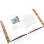 The leather-bound book "The Three Musketeers", 2 volumes, by A.Dumas