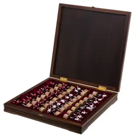 Шахматы из дуба искусственного морения  "Футбол" Шахматы из дуба искусственного морения  "Футбол"