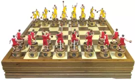 Шахматы из дуба "Баскетбол"