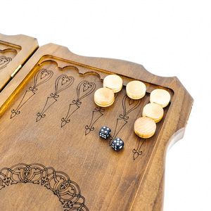 Backgammon made of beech "Oriental"