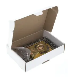 Икона с художественным литьём "Пантелеймон" Икона с художественным литьём "Пантелеймон"