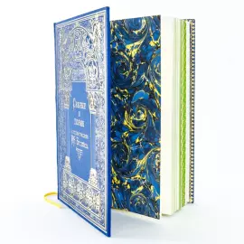 Книга в кожаном переплете "Сказки и поэма"