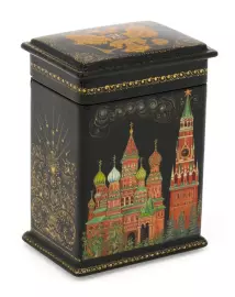 Шкатулка "Москва" Чапарина, Палех