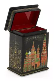 Шкатулка "Москва" Чапарина, Палех