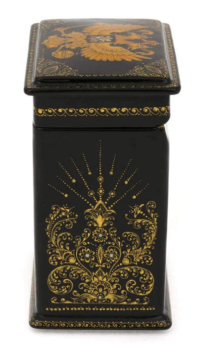The casket of Palekh "Moscow" Chaparin