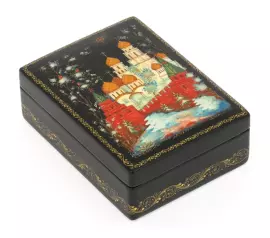 Шкатулка "Москва" Богатикова, Палех