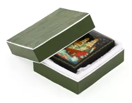 Шкатулка "Москва" Богатикова, Палех