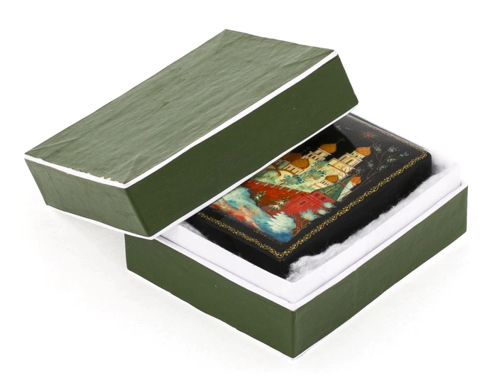 The box of Palekh "Moscow" Bogatikova