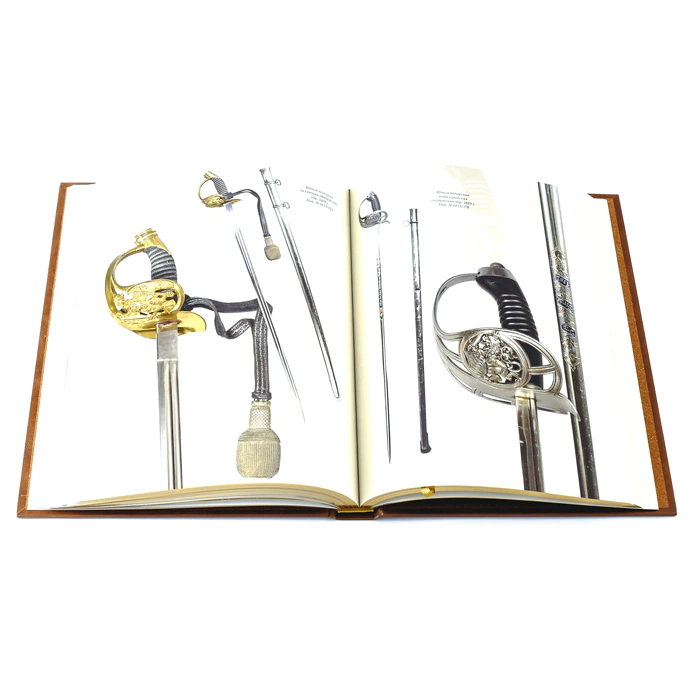 Leather-bound book "Armory relics of the House of Romanov"