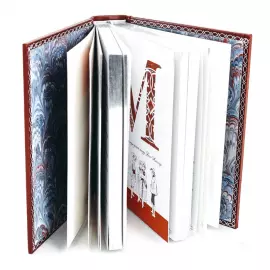 Книга в кожаном переплёте "Азбука афоризмов"