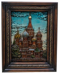 Panel "St. Basil's Cathedral" (oak)